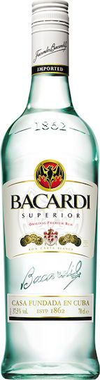 Bacardi Rum Carta Blanca 37.5% 350ml