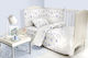 Guy Laroche Baby Crib Bedding Set Friends 3pcs Light Blue