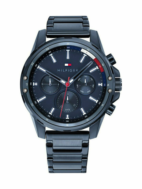 Tommy Hilfiger Mason Ανδρικό Ρολόι 45mm Μπαταρί...