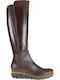 Patricia Miller Riding Boots with Rubber Brown