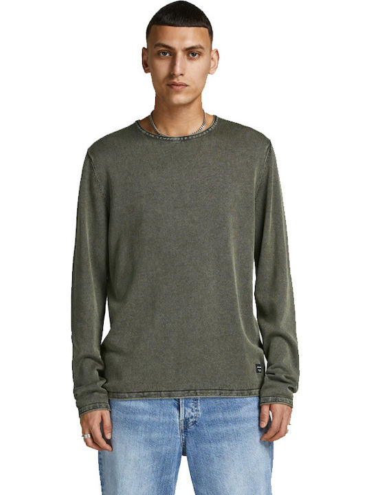 Jack & Jones Langarm-Pullover Olive