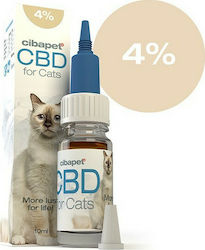 Cibapet CBD Oil For Cats Katzenernährungsergänzung 4% 10ml