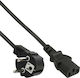 InLine Schuko - IEC C13 Cable 1.8m Μαύρο 16652