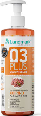 Landmark Ω3 Plus Salmon Oil for Dogs Λάδι Σολομού Με Γεύση Χοιρινό 500ml