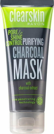 Avon Clearskin Mască Pentru Față Pori Și Control Strălucire 75ml