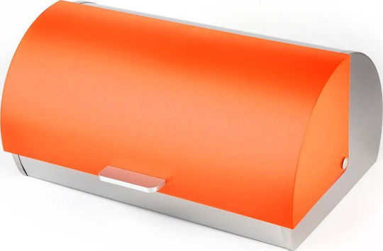Homestyle Bread Box with Lid Inox 37.5x18.5x25.5cm