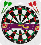 ToyMarkt Set with Target & 1 Darts Target 28cm with 4 Darts 912852