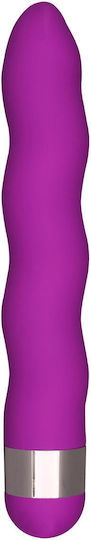 ToyJoy Funky Wave Classic Vibrator 18cm Violet