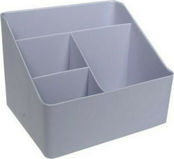 Plastik- Stiftehalter in Gray Farbe 18x15x15cm.