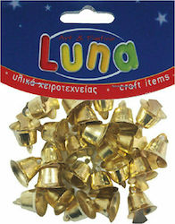 Luna Decorative Bell for DIY Crafts Gold