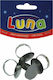 Luna Βάση Δακτυλιδιού Μεταλλική 20mm 4τμχ