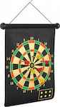 Set mit Ziel & Darts Magnetisches Ziel mit 6 Dartpfeilen 28625