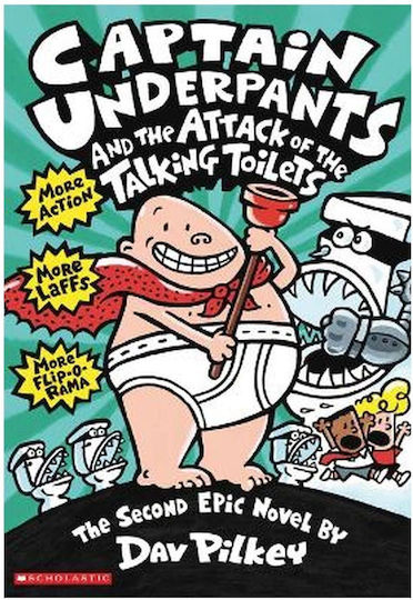 Captain Underpants, 2: Und der Angriff der sprechenden Toiletten