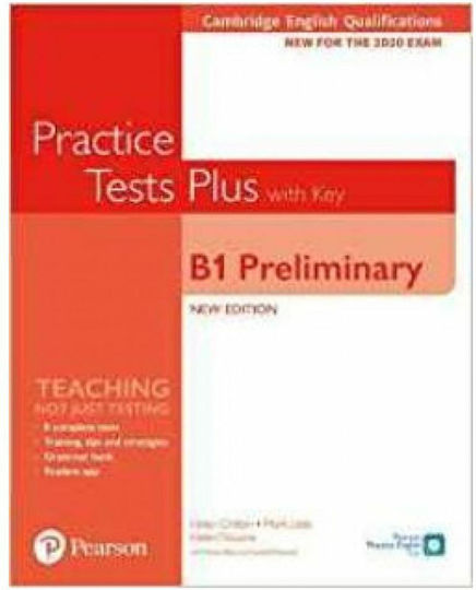 Pet Practice Tests Plus for 2020 Exams Sb With Key - Pearson - 9781292282220