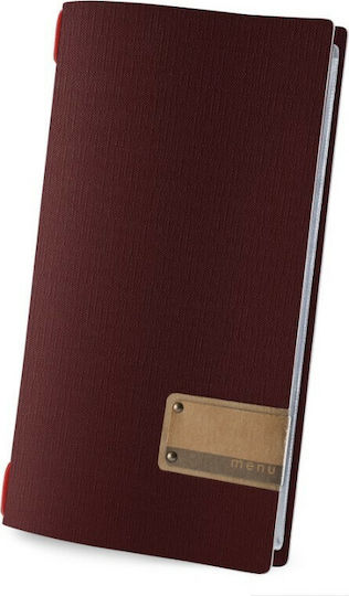 DAG Style Menü-Halter in Burgundisch Farbe 4RE Glossy