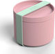 Lund London Cutie pentru Mâncare Bambus Roz 11.5x6.5cm 1buc