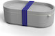 Lund London Bamboo Lunch Box Bento Grey 650ml