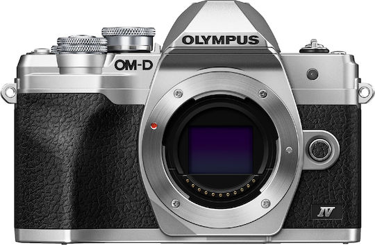 Olympus OM-D E-M10 Mark IV Безогледален Фотоапарат Body Сребриста