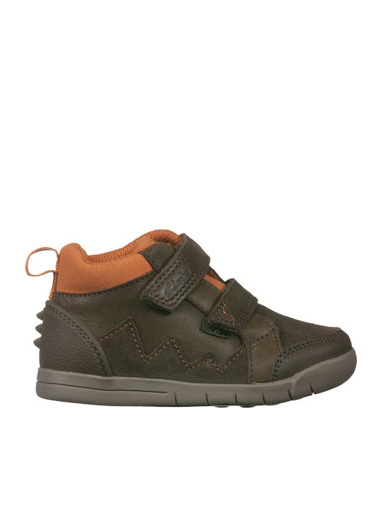 Clarks Rex Park T Δερμάτινα Παιδικά Μποτάκια με...
