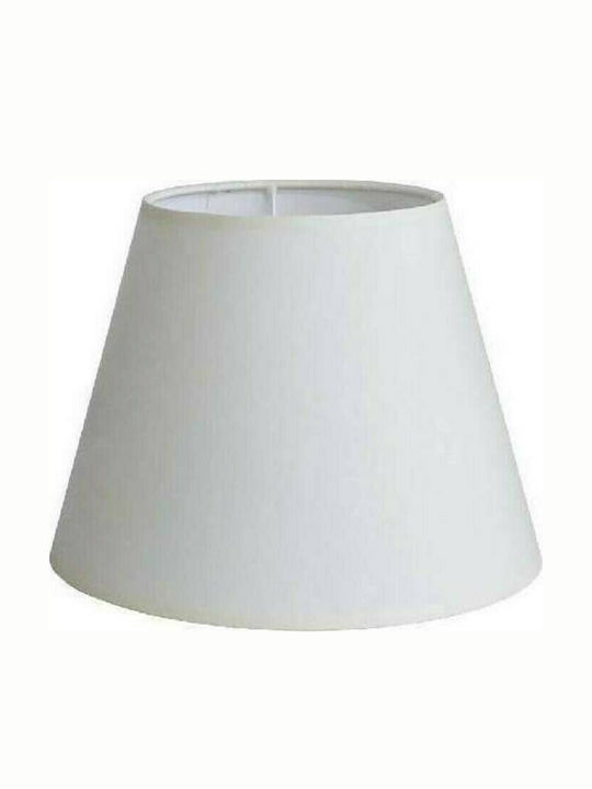 Heronia Conical Lamp Shade White W33xH25cm