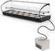 Sayl Barcelona Freezing Showcase Tabletop with 2 Levels 84x40x34cm