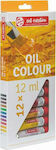 Royal Talens Oil Colour Set Oil Colours Set 12ml 12pcs