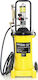Kraft & Dele Pneumatic Trolley Greaser 15lt Pistol de ungere cu aer cald Rulabil 15kg Lungime 4m KD1444