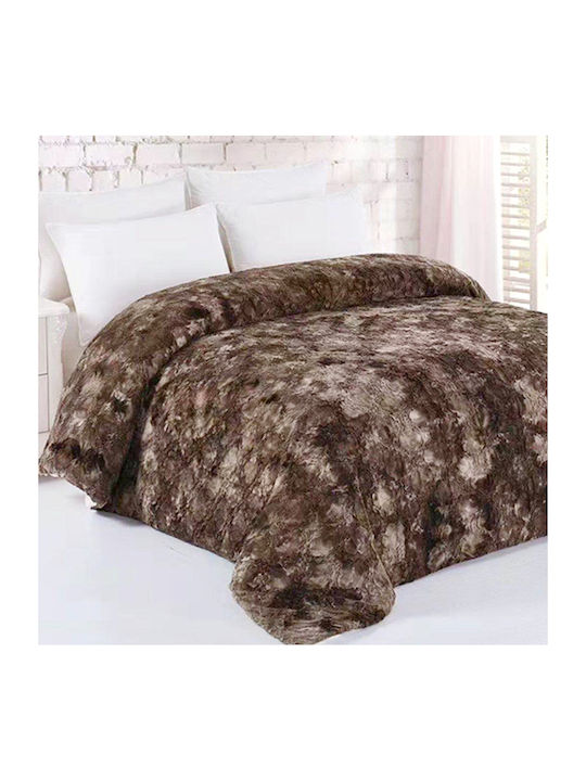 Borea Duvet Cover Queen 220x240cm Fake Fur 9