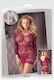 Mandy Mystery Lingerie Dress Violet