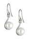 Skagen Agnethe Earrings Pendants from Steel with Pearls