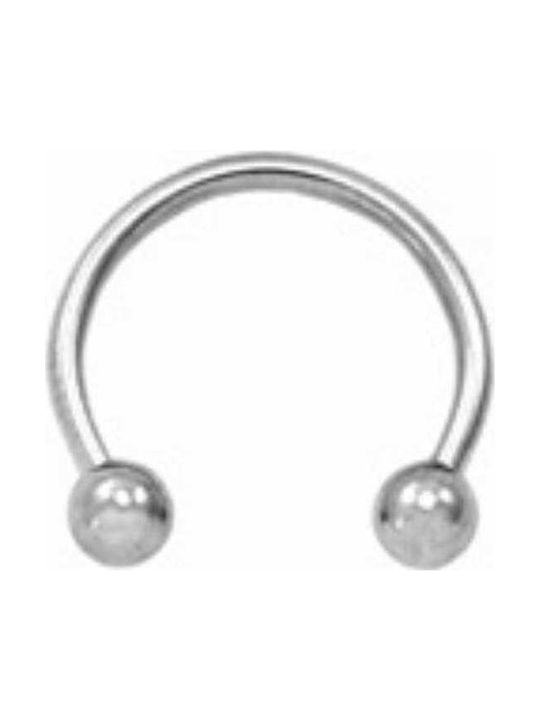 12 mm steel ring, surgical steel