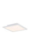 Globo Lighting Rosi Τετράγωνο Εξωτερικό LED Panel 18W με Θερμό Λευκό Φως 3000K