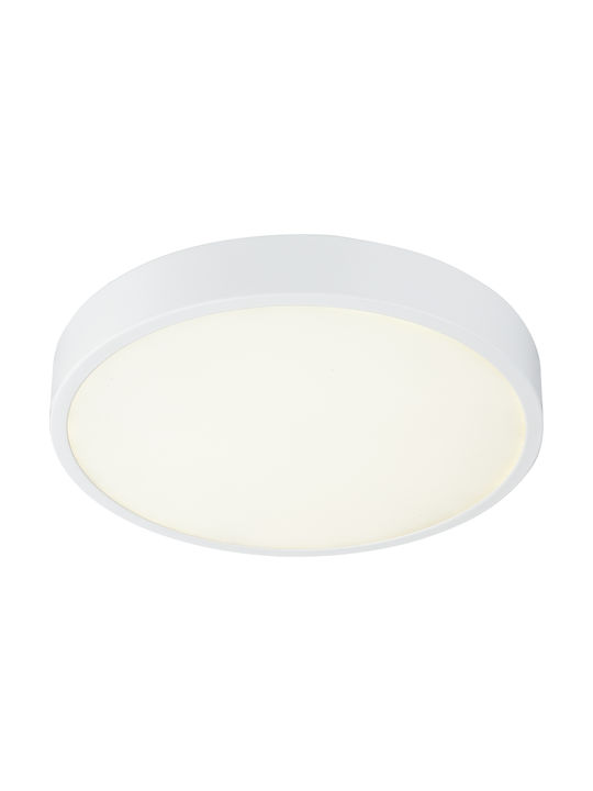 Globo Lighting Archimedes Modernă Metalică Plafonieră de Tavan cu LED Integrat în culoare Alb 22buc