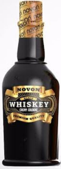 Novon Professional After Shave Cream Cologne Whiskey Black 400ml