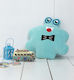 Nima Crib Decorative Pillow Monster Turquoise 40x35cm