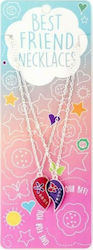 Gama Brands Best Friends Necklaces Heart Butter...