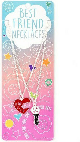 Gama Brands Best Friends Necklaces Key-Heart Schmuckspiel