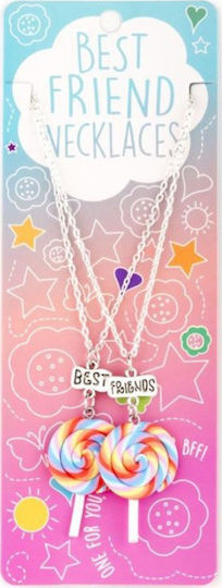 Gama Brands Колие Best Friends Бонбони Козметична Играчка