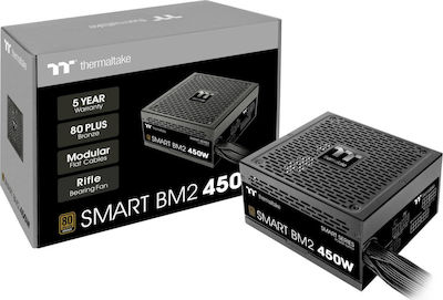Thermaltake Smart BM2 450W Τροφοδοτικό Υπολογιστή Semi Modular 80 Plus Bronze