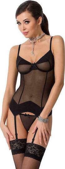 Passion Sandra Corset Секси корсети Черен