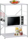 vidaXL Βάση για Φούρνο Μικροκυμάτων 60x39.6x79.5εκ. Λευκή