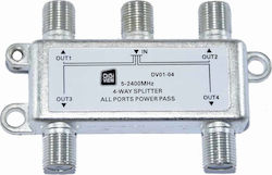 DiGiView DV01-04 Splitter Satellite