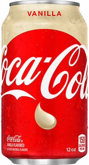 Coca-Cola Cola Vanilla με Ανθρακικό σε Κουτί 330ml