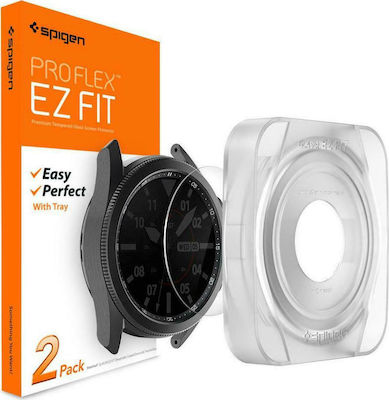 Spigen GLAS.tR EZ Fit Protector de ecran pentru Galaxy Watch 3 45mm - Ceas Galaxy Watch 3 45mm AGL01843
