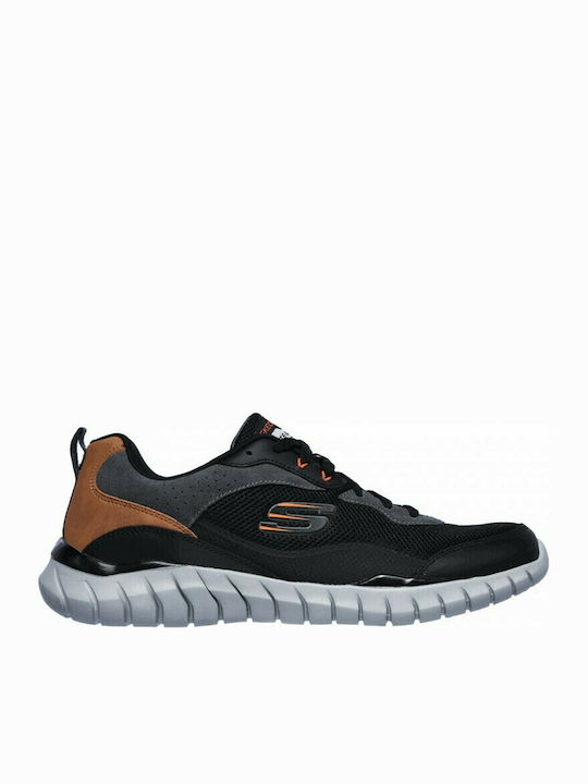 Skechers Overhaul-Betley Ανδρικά Αθλητικά Παπούτσια Running Γκρι