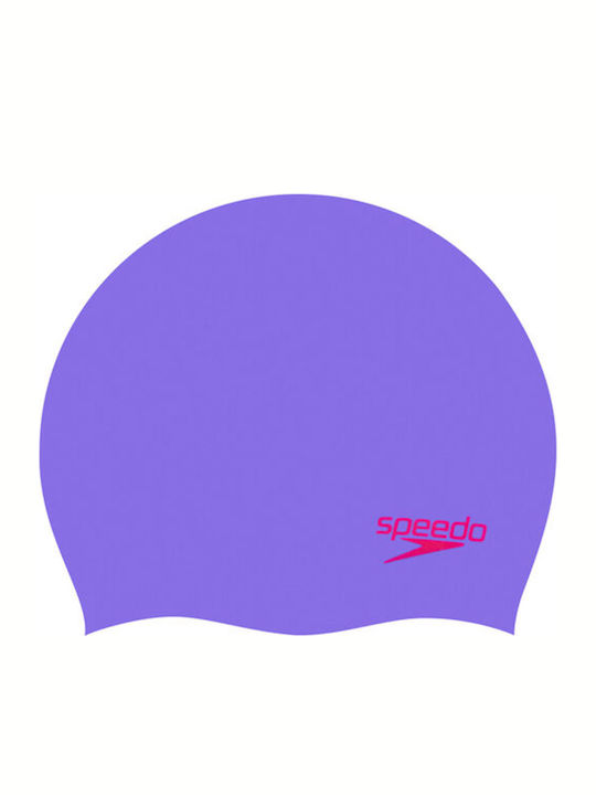Speedo Plain Moulded Silicone Kids Swimming Cap...