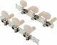 Dixon Κλειδιά για Ακουστική Κιθάρα SKG-354 Silver Machine Head for Classical Guitar