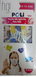 Poli HG Kids Wired Girls Disposable Face Mask Kids 9-12 years 10pcs