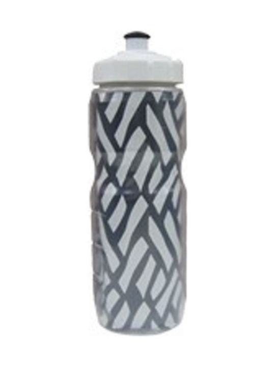 Cycertec Plastic Water Bottle 600ml White White - Black
