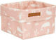 Little Dutch Nursery Storage Basket Ocean Square Pink 1pcs